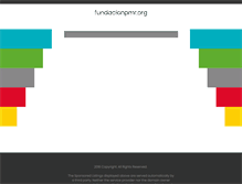 Tablet Screenshot of fundacionpmr.org